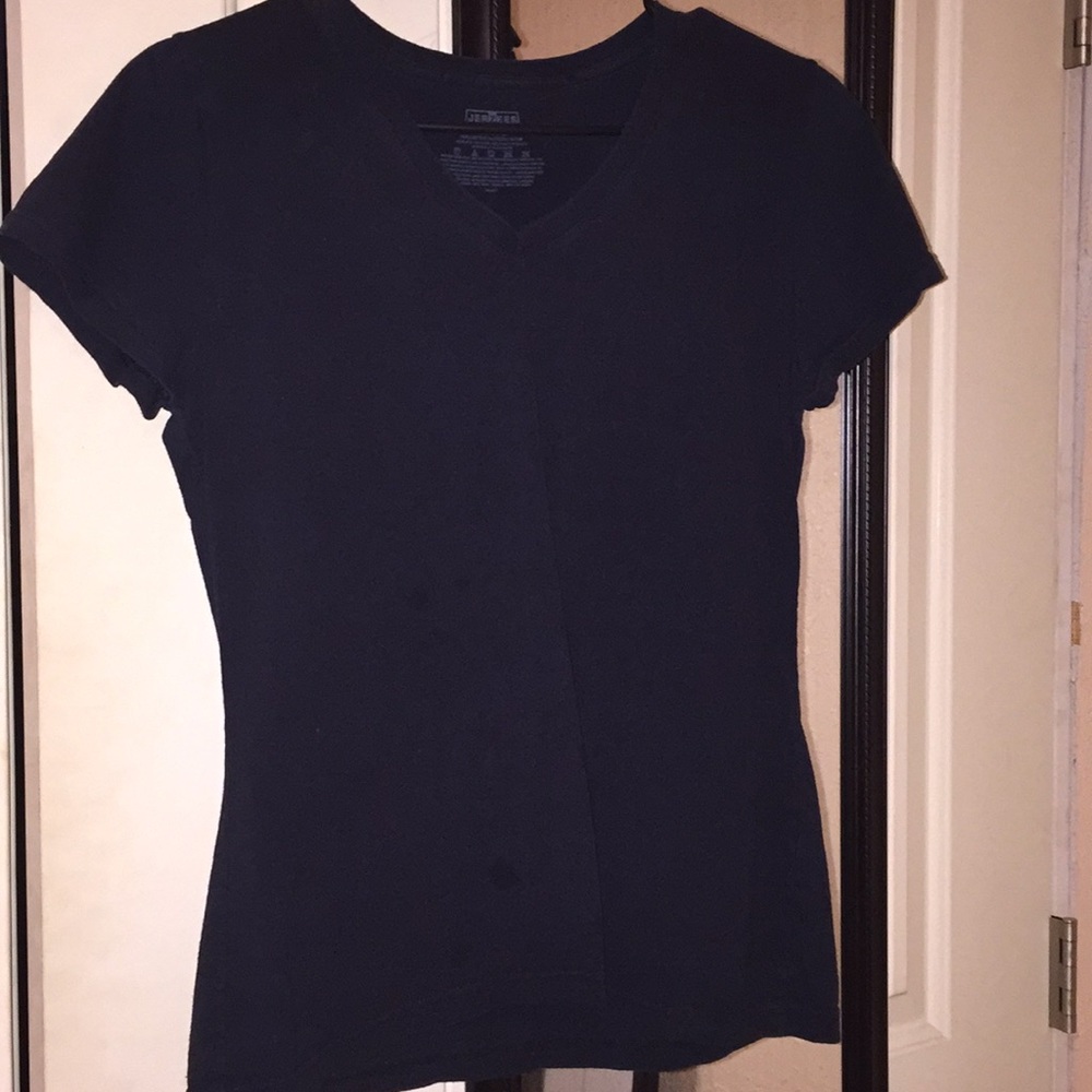 Fitted short sleeve shirt